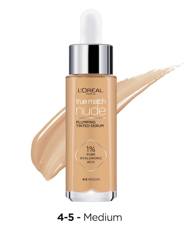 L'Oreal True Match Nude Plumping Tinted Serum Shade 4-5 Medium