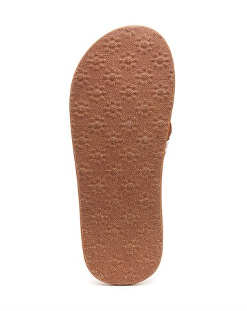 Rocket Dog Brown Adios Printed Toe Post Sandals