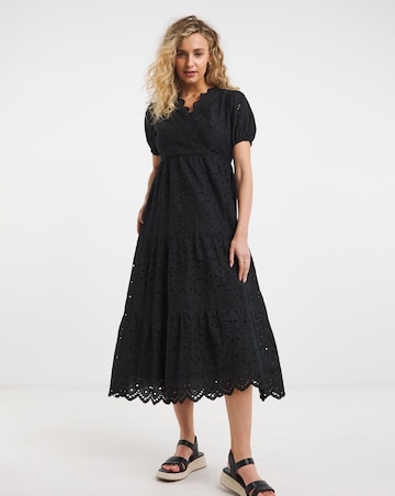 Joe Browns Penelope Broderie Midi Dress