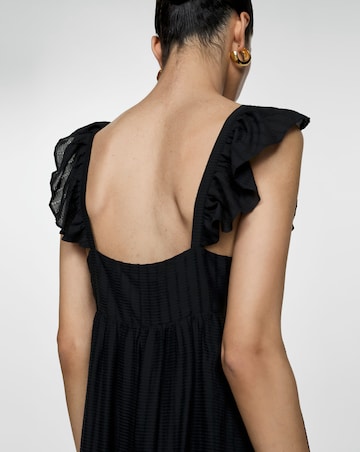 Mango Ramona V Neck Midi Dress