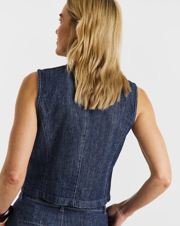 JDY Lana Denim Waistcoat