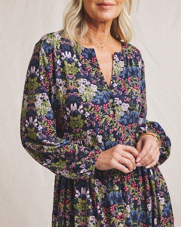 Julipa Jersey Button Down Midi Dress