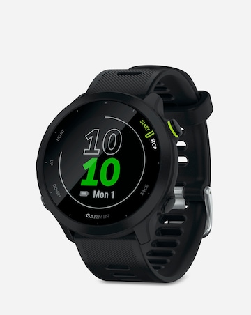 Garmin Forerunner 55 GPS Running Smart Watch - Black