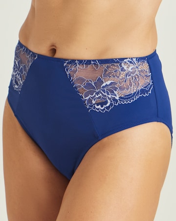 Pretty Secrets Ella Full Brief Knickers Blue