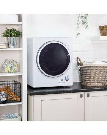 Russell Hobbs RH3VTD800 2.5kg Compact Vented Tumble Dryer - White