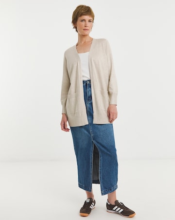 Longline Edge To Edge Cardigan