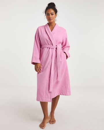 Pretty Secrets Cotton Towelling Dresssing Gown