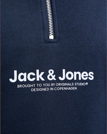 Jack & Jones Versterbro Logo 1/4 Zip Tracksuit Set - Navy