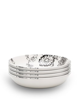Wade Botanical Night Set of 4 Pasta Bowls