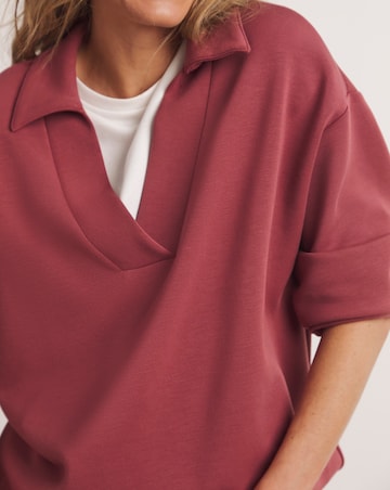 Anthology Modal Collared Sweatshirt