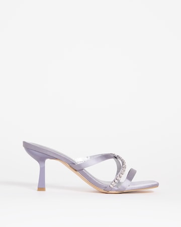 Joanna Hope Diamante Crossover Heel - Wide Fit (E)