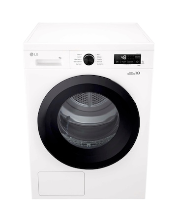LG X 10 RHX1009NWK 9kg Heat Pump Tumble Dryer - White