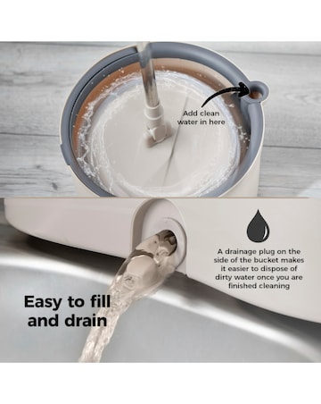 Tower Cavaletto Compact Spin Mop