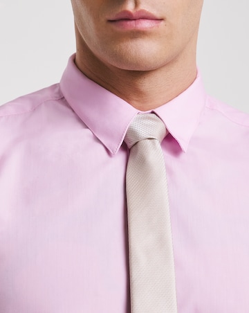 Pink Long Sleeve Formal Shirt Long