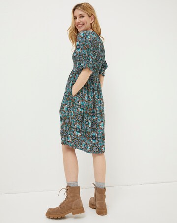FatFace Pacey Mirrored Floral Dress