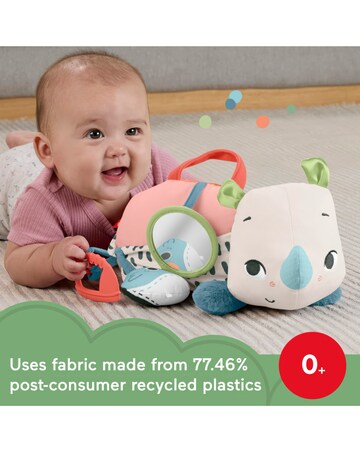 Fisher-Price Tummy Time Roaming Rhino
