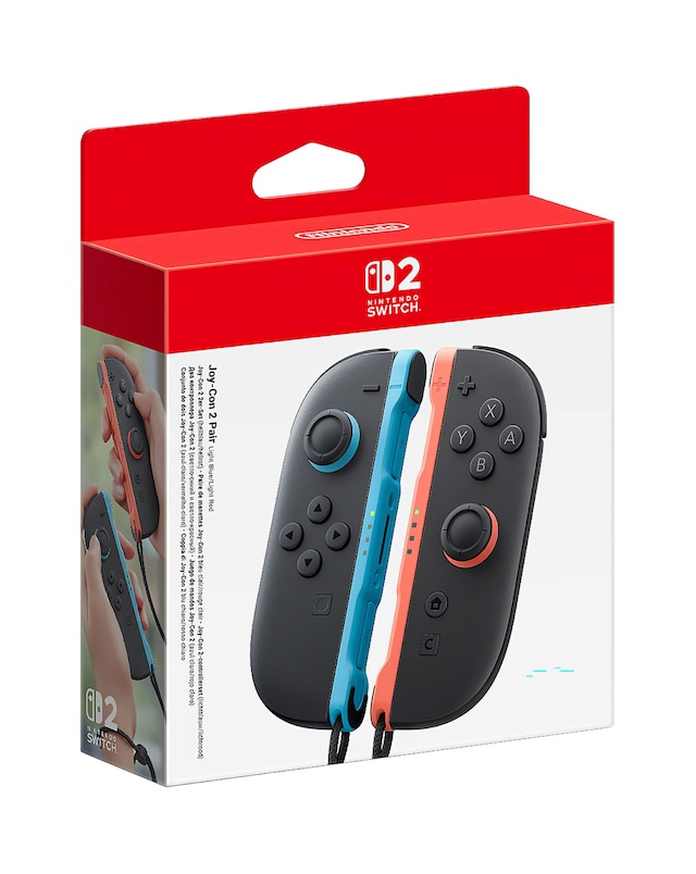 Nintendo Switch 2 Joy-Con 2 Controller Pair - Red / Blue