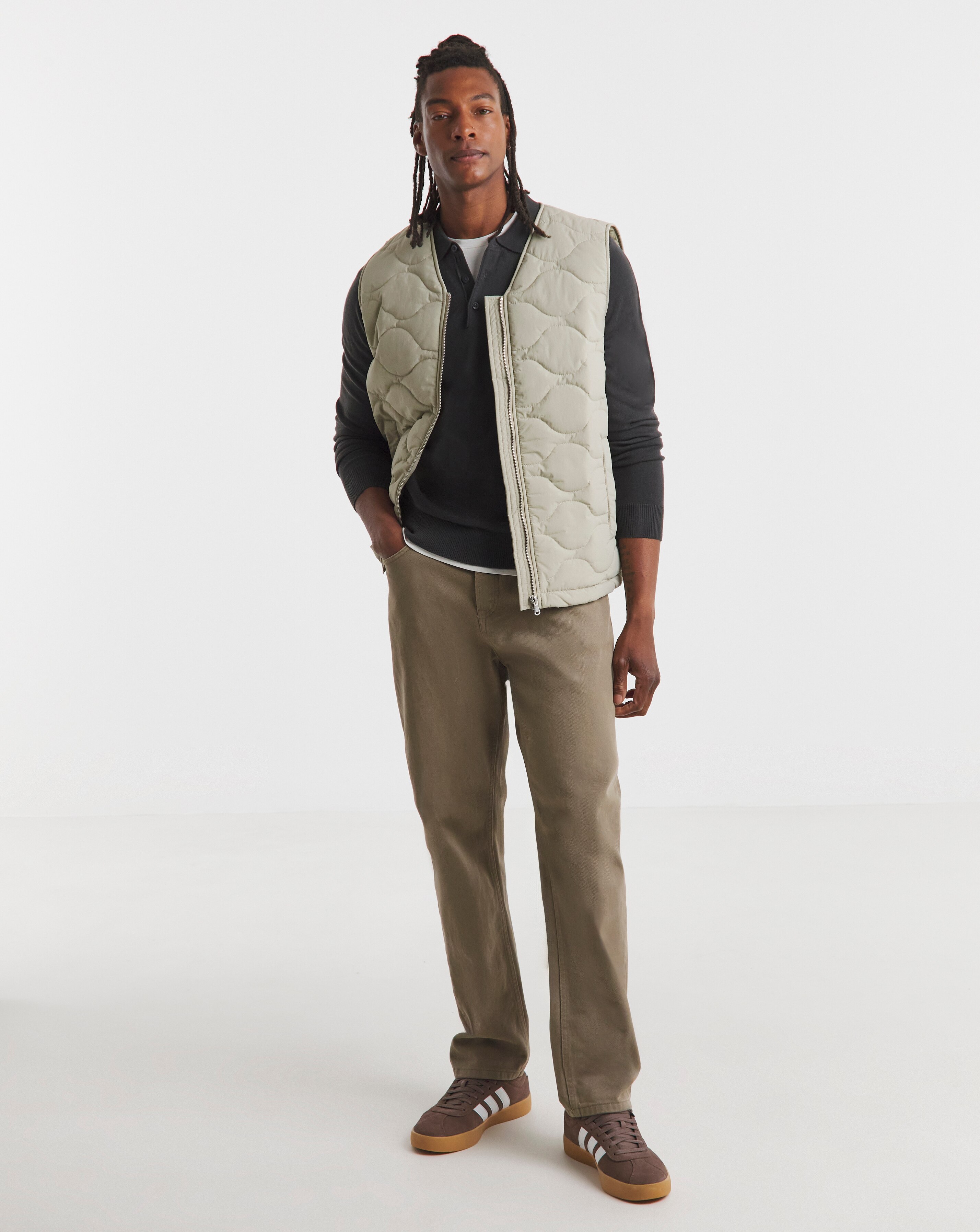 Onion Quilt Zip Through Gilet | JD Williams