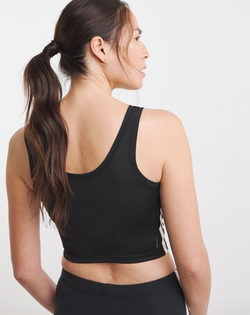 adidas Train Essentials 3 Stripes Cropped Tank