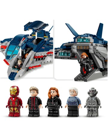 LEGO Marvel Avengers: Age of Ultron Quinjet, Kids' Building Kit 76325