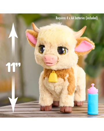 FurReal Maggie the Feed & Follow Cow