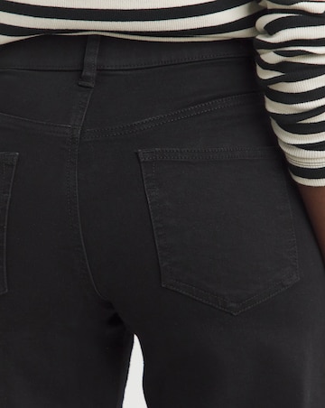 24/7 Washed Black Wide Leg Jeans