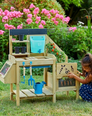 TP Wooden Deluxe Fun Potting Bench