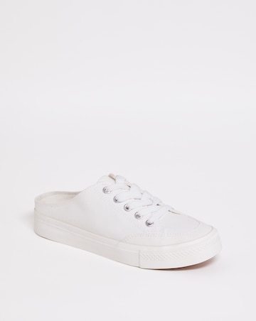 Ely Mule Canvas Trainers - Extra Wide Fit (EEE)