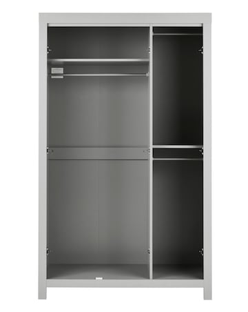 Dakota 3 Door Mirrored Wardrobe