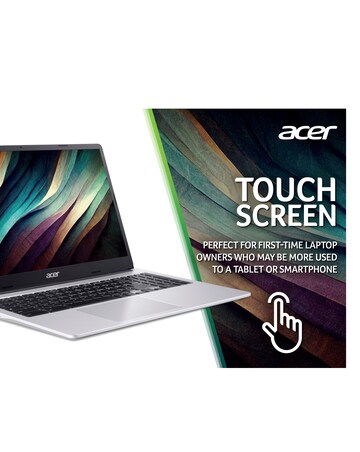 Acer 315 Touch Intel Pentium 4GB/128GB 15.6in FHD Chromebook - Silver
