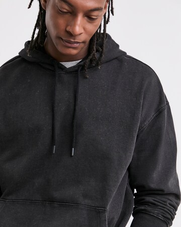 Garment Washed Oversized Hoodie