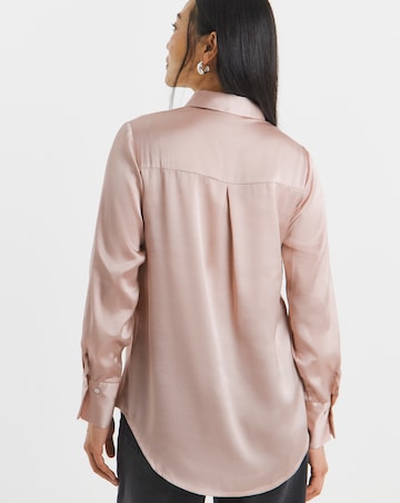 Classic Satin Long Sleeve Shirt