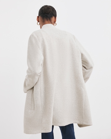 Neutral Notch Neck Coatigan