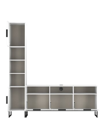 Hayden Ready Assembled Left Hand Media Unit