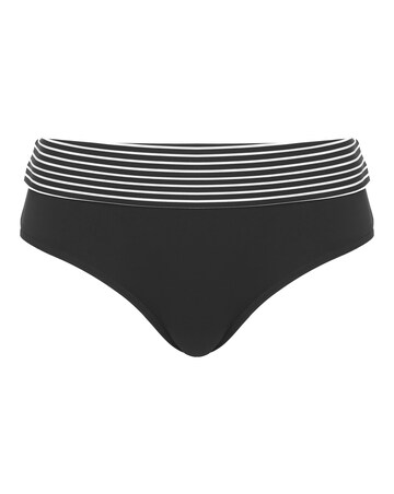 Figleaves Tailor Fold Stripe Bikini Bottom