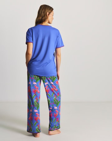 Figleaves Parrot Blanket Stitch Pyjama