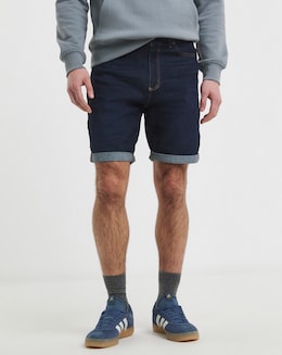 Lee Denim Extreme Motion Denim Shorts - Dark