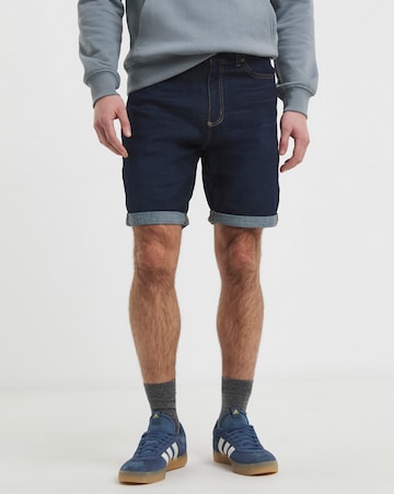 Lee Denim Extreme Motion Denim Shorts - Dark
