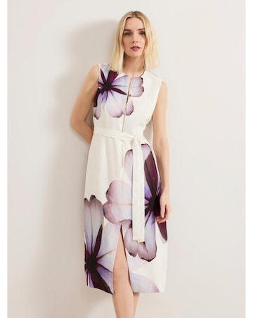 Phase Eight Placement Linen Dress