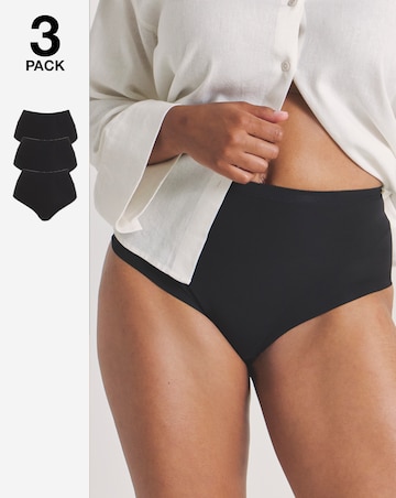 MAGISCULPT Light Control (3 Pack) Tummy Shaper Knickers Black