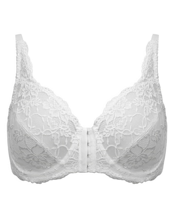 Pour Moi Rosalind Front Fastening Full Cup Wired Non Pad Bra White