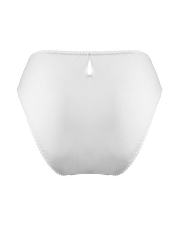 Pour Moi Swoon Broderie Midi Brief White