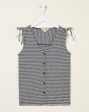 FatFace Claudia Stripe Tank