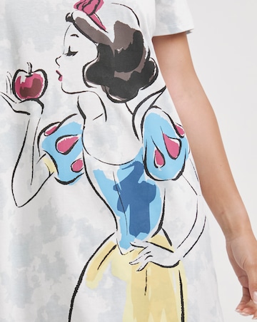 Snow White Soft Cotton Jersey Lounge Nightie