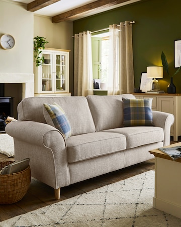 Julipa Chiltern Fabric 3 Seater Sofa