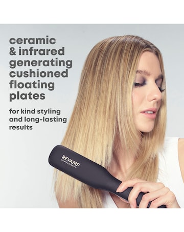 Revamp Enigma Wide Ion X Shine Ceramic Straightener