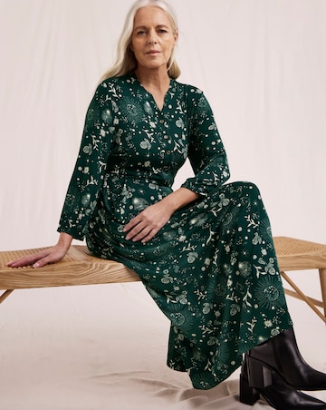 Julipa Printed Jersey Midi Dress