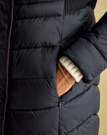 Joules Pembury Showerproof Padded Coat with Hood