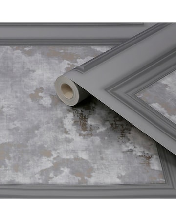 Urban Textured Panelled Wallpaper