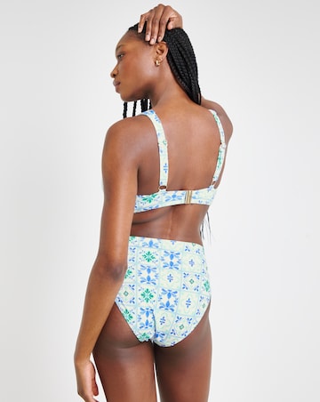 Tile Print Bikini Set